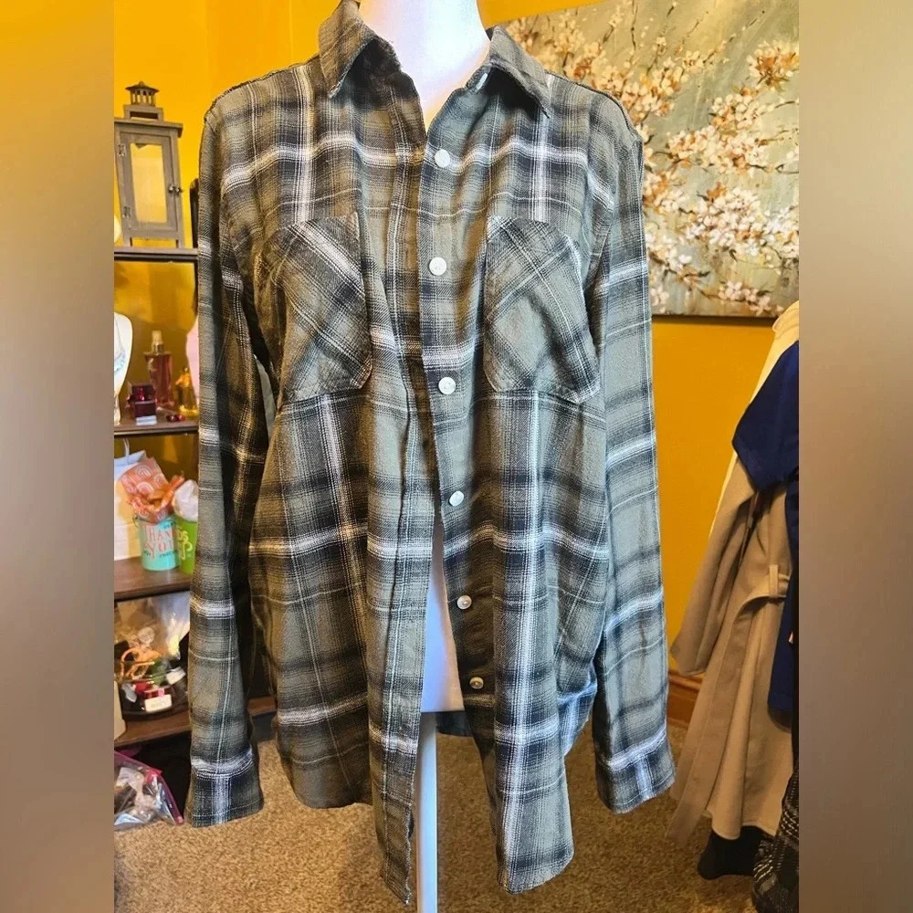 Olive Green Plaid